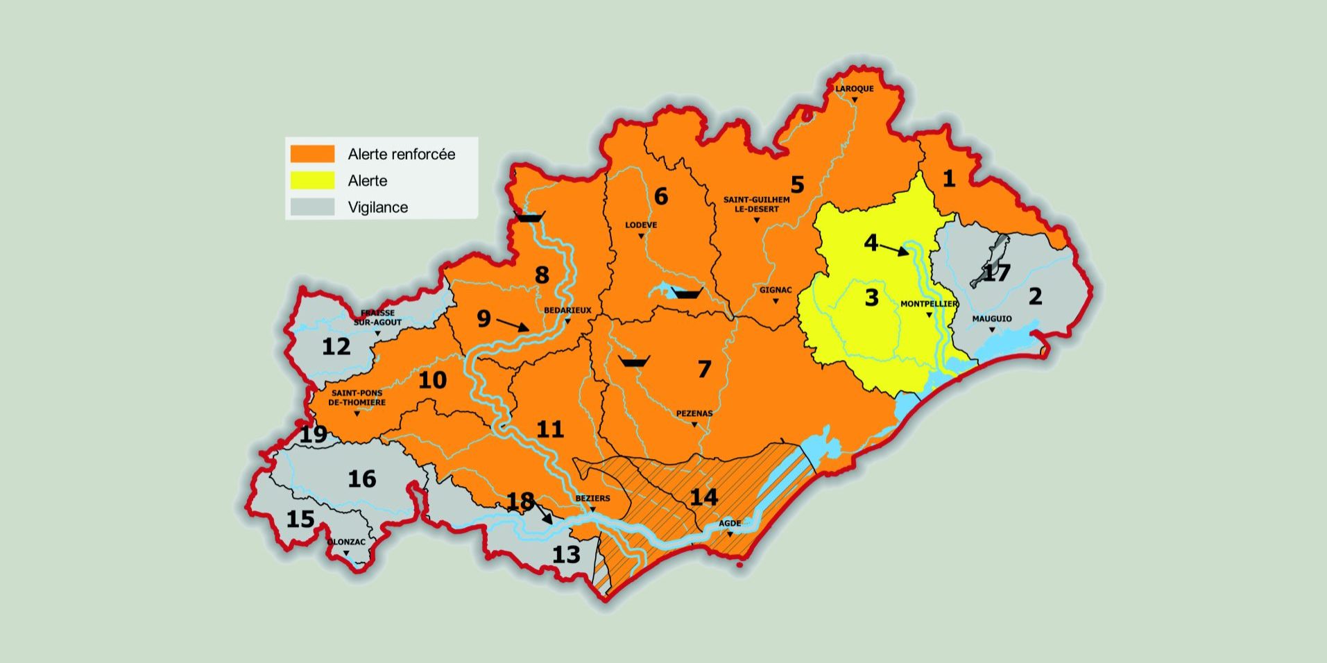 carte secheresse mai 2023